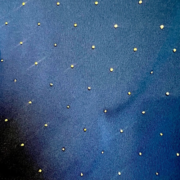 Lularoe navy metallic stud shirt 3xl - Picture 2 of 4